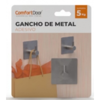 GANCHO METAL INOX QUADRADO COMFORTDOOR