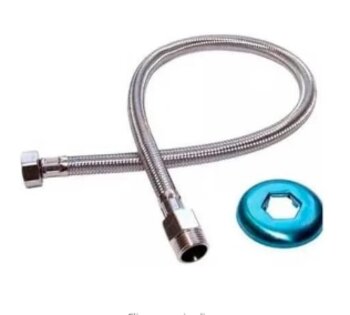 ENGATE FLEX.  TRANCADO INOX  40CM GRASCAN