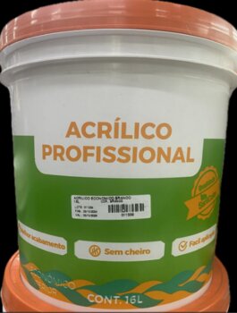 TINTA ECONOMICA ACRILICA  BRANCA 16L SANICOLOR
