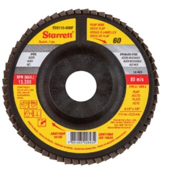 STARRETT DISCO FLAP 60M