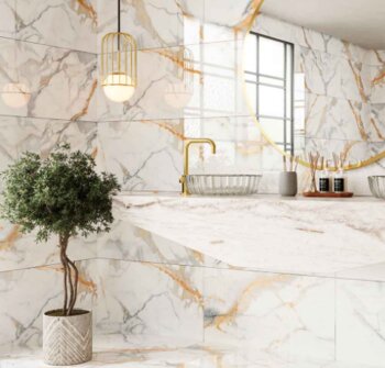 PISO LUME SEMI GRES 45X89 CALACATA GOLD PL CLASSIC