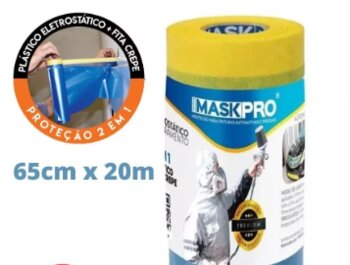 SALVA PINTURA 65CM X20MT MASKPRO