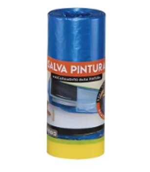 SALVA PINTURA 45CM X20MT MASKPRO