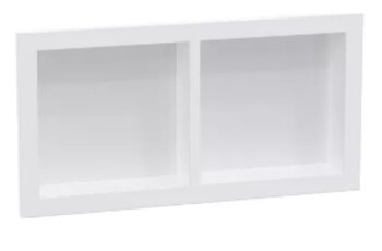 NICHO EMBUTIR 30 X 60  BRANCO DUO ARQUITECH