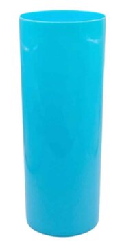 COPO PLASTICO 350ML LONG DRINK  (CORES )