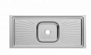 TAMPO DE PIA COZ C/ CUBA INOX 1.20 FORMINOX