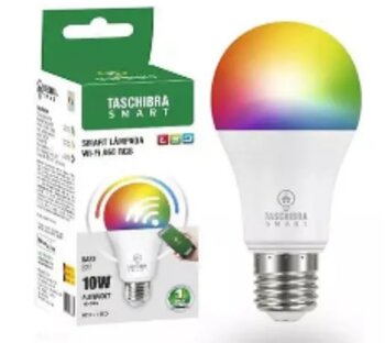 LAMPADA LED TASCHIBRA SMART  WI-FI 10W A60