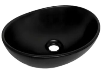 CUBA DE APOIO OVAL PRETO F REF 2118 A BELLA BRAMIX