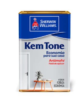 KEMTONE TINTA ACRIL.FOSCO 18L MARFIM