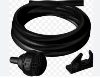 DESVIADOR CHUVEIRINHO UNIVERSAL  PRETO  SINTEX