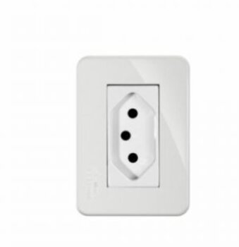 CONJ TOMADA 10A 250V P/MOVEIS  BR MEC TRONIC