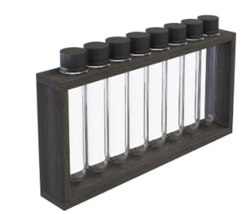 PORTA TEMPEROS HORIZONTAL C/ 8 TUBOS  STOLF R1122