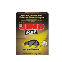 JIMO RAT RATICIDA C/ 4 UNIDADES