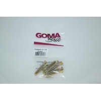 GOMA PARAFUSO CHIPBOARD 4,5X40 MM C/10 PC REF:685