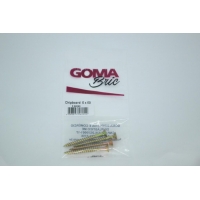 GOMA PARAFUSO CHIPBOARD 5 X 50 MM C/ 04 PC REF:687