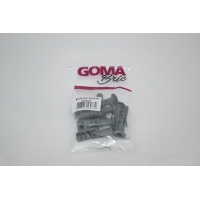 GOMA BUCHA PLAST. C/ABA M8 C/10 PC REF:699