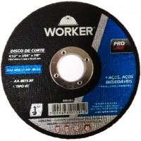 DISCO CORTE FINO INOX 4.1/2 WORKER