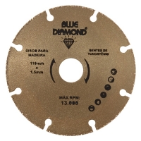 DISCO TUNGSTENIO MADEIRA BLUE DIAMOND
