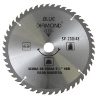 DISCO SERRA VIDEA BLUE DIAMOND 9 1/4 48 DENTES